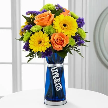 Order today this Congratulations bouquet and get 10% OFF throug coupon promotion code TBFB - Same Day Delivery in GTA through flower delivery Thorn Hill – Toronto flower delivery- Yonge flower shop- Florists near me – Florists Thorn Hill