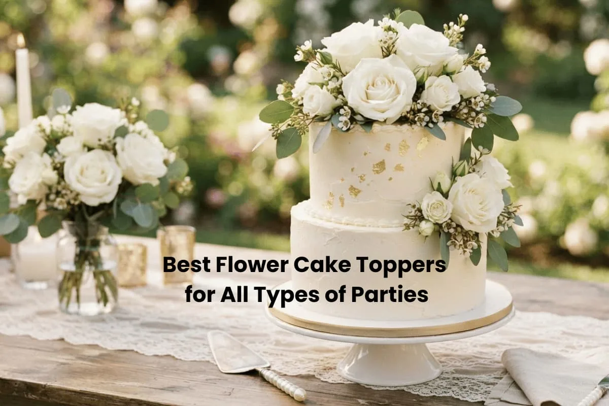 Best Flower Cake Toppers for All Types of Parties