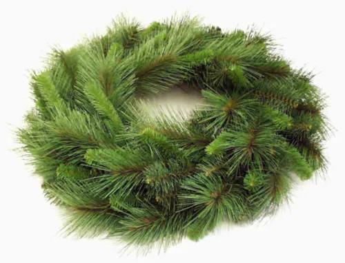 Artificial Mixed Pine Wreath1