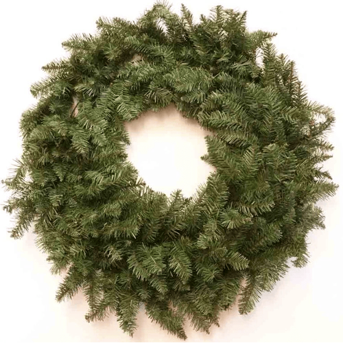 60" Artificial Christmas Pine Wreath1