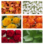 Bouquets of Assorted Roses and More1