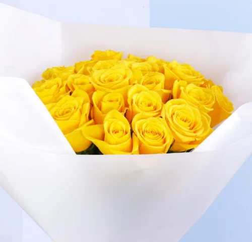25 Stems Yellow Roses11